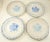 French Late 19th Century French Faience Pottery Set by Galle Eight Plates & Two Compotes - Set of 10 For Sale - Image 3 of 12