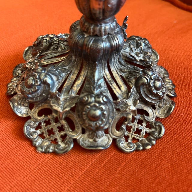 Traditional Ottoman Empire Sterling Silver Sugar Shaker For Sale - Image 3 of 12