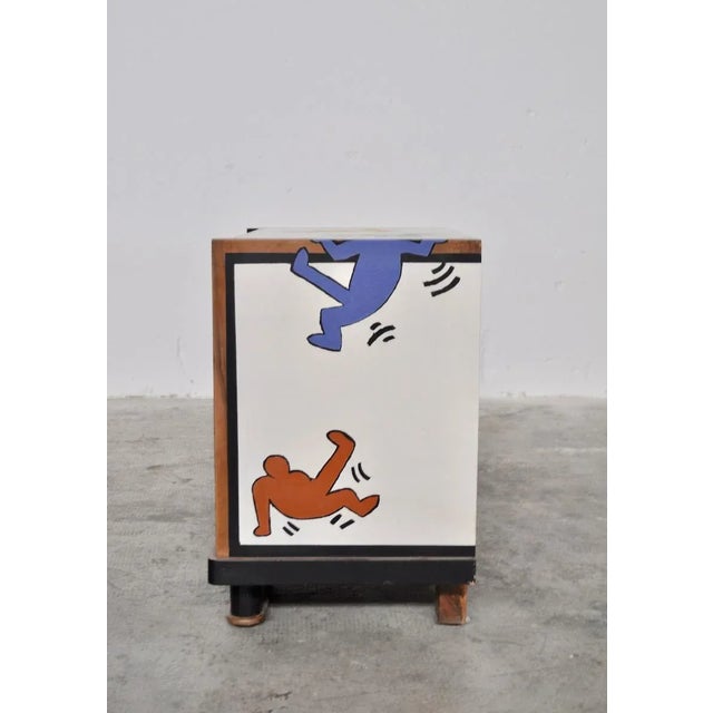 Italian Walnut Dressers, 1980s, Set of 2 For Sale - Image 14 of 15