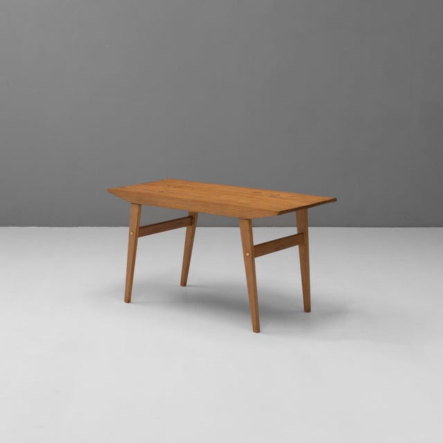 Wood Swedish Pine Coffee Table, 1960 For Sale - Image 7 of 7