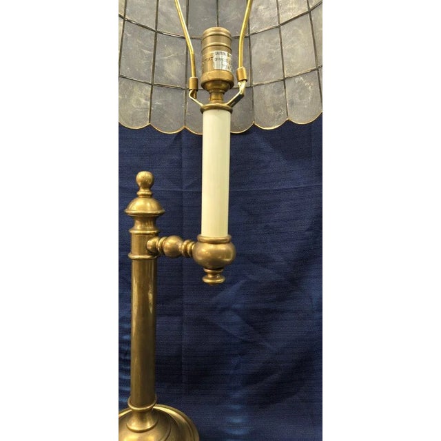 Visual Comfort and Co. Metal Table Lamp With Sturdy Shade For Sale - Image 6 of 11