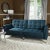 The hallmark of gracious modern living, the classic navy hue of this contemporary loveseat makes it's a instant classic....