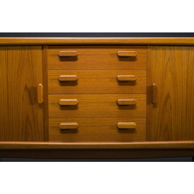 1960s Teak Sideboard by Johannes Andersen for CFC Silkeborg, 1960s For Sale - Image 5 of 16
