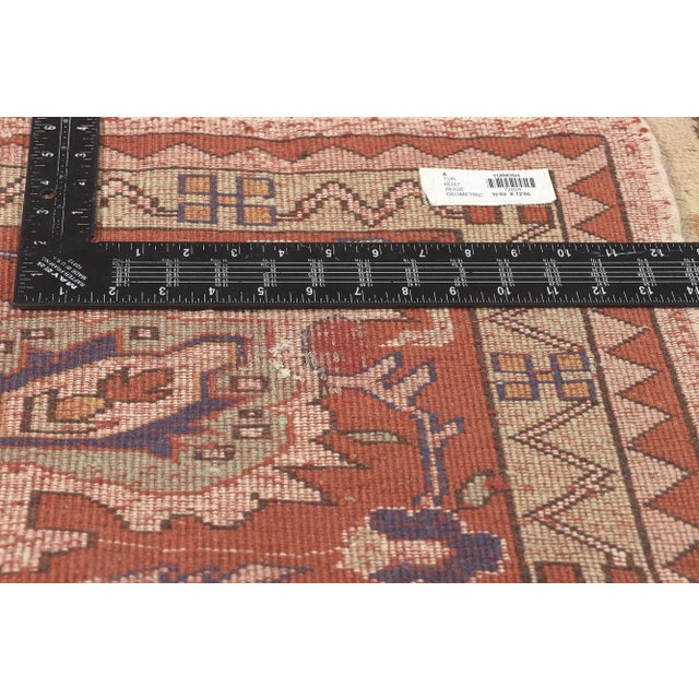 Late 20th Century Vintage Turkish Rug - 10'02 x 12'05 For Sale In Dallas - Image 6 of 9