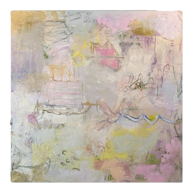 Notes on Flying an Original Contemporary Abstract Oil Painting by Michelle Heimann. For Sale