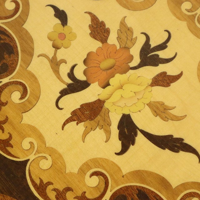 1970s Italian Music Box Table, 1970s For Sale - Image 5 of 17