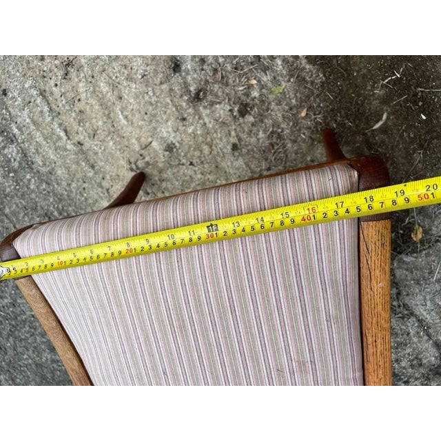 Antique English Regency Style Solid Oak Side Chair For Sale - Image 12 of 12