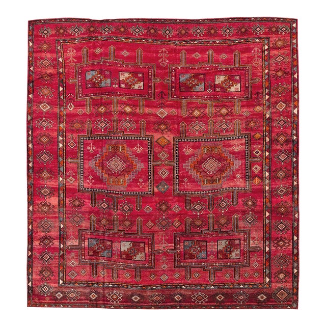 Galerie Shabab Collection Mid-20th Century Turkish Anatolian Room Size Carpet For Sale