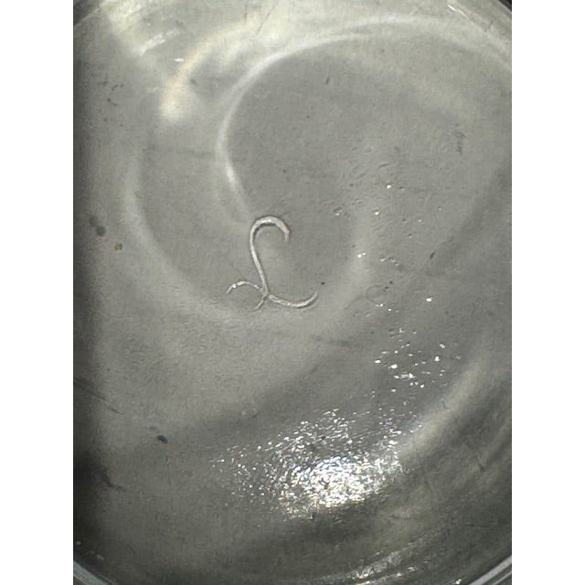 Libbey Glass Co. 4 1960's Libbey Heraldry Crown Crest Rocks/Old Fashioned Glasses For Sale - Image 4 of 6