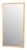 Faux Bamboo Mirror with Natural Finish. Good overall condition. Ready to hang. Stamped on back of mirror glass 1970.