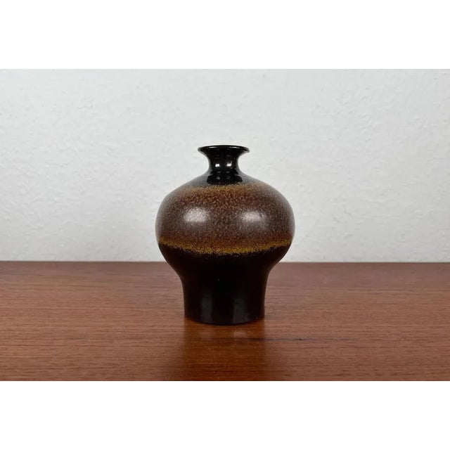 Mid-Century German Studio Pottery Vase by Elke & Elmar Kubicek, 1960s For Sale - Image 6 of 10