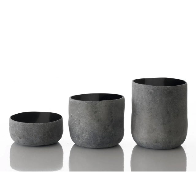 Contemporary Set of 3 Tu. Bi Vases by Imperfettolab, Set of 3 For Sale - Image 3 of 5