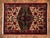 Cream Afshar Rug with Peacocks For Sale - Image 8 of 8