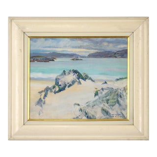 "A Calm Day" - Loch Na Keal, Iona by William Mervyn Glass, r.s.a., p.s.s.A. For Sale