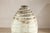 Large Artisan Cream Glazed Ceramic Vase with Brown Striated Bands For Sale - Image 16 of 17