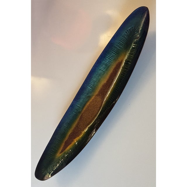 Large Enamelled Bowl by Franco Bastianelli for Laurana Pesaro, 1960s For Sale - Image 4 of 13