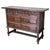 20th Century Catalan Spanish Antic Pine Console Sofa Table, Three Drawers For Sale - Image 11 of 11