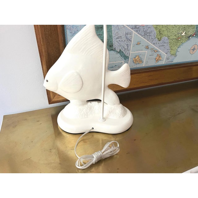 1970s Ceramic Fish Lamp For Sale - Image 18 of 18