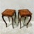 French Style Side Table Set – Pair of Copper Gold Accent Tables For Sale In Miami - Image 6 of 6
