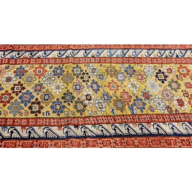 Antique Zeyhour Rug 3'3'' x 8'4'' For Sale - Image 11 of 12