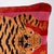 Schumacher Schumacher X Johnson Hartig Jokhang Tiger Velvet 20" Lumbar Pillow in Red & Pink For Sale - Image 4 of 5