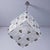 Glass Cast Glass Cube Pendant Lamp, 1960s For Sale - Image 7 of 10