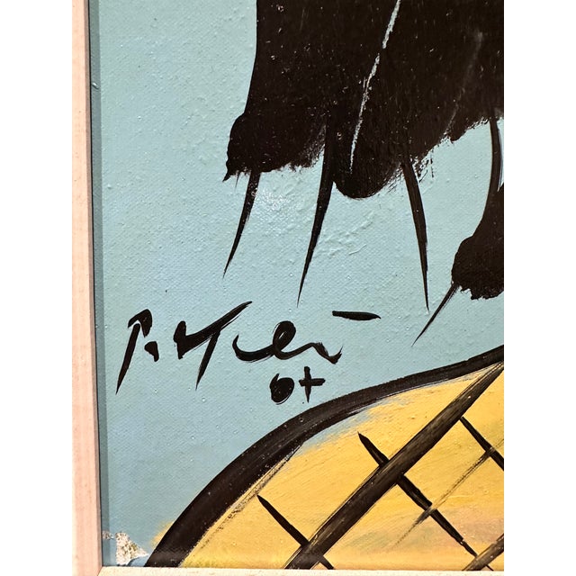 Abstract "Junge Lady", Peter Keil, Palma, 1967 For Sale - Image 3 of 7