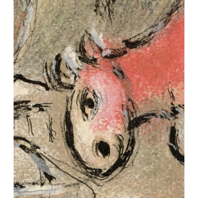 Marc Chagall, Sacrifice to Athena, from Odyssey, 1989, Lithograph For Sale - Image 7 of 11
