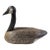 Vintage 20th Century Large Hand Carved and Painted Wood Canada Goose Decoy 18" For Sale