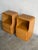 Mid-Century Modern Pair of Heywood-Wakefield Maple Nightstands Sculptural Solid Wood Bedroom Bedside Tables Mid-Century Modern 1950s For Sale - Image 3 of 10