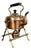 Antique Victorian Copper and Brass Spirit Kettle and Stand, 1880 For Sale