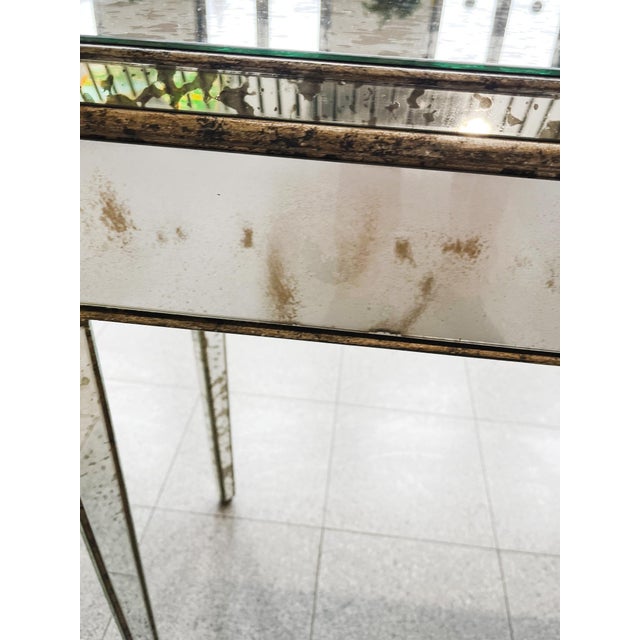 Neoclassical Style Mirrored Console Tables - A Pair For Sale - Image 9 of 10