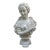 Antique Victorian 13" Figural Bust Porcelain Statue Madame Le Pompadour For Sale
