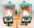 American Pair of Vintage Colonial Solid Brass Wall Lanterns. 20”h X 8”.5w X 12”d For Sale - Image 3 of 18