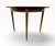 Mid-Century Modern Mid-Century Modern American of Martinsville “Accord” Round Walnut Dining Table For Sale - Image 3 of 10