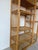 Brown Large- Vintage Coastal Rattan Bookcase Étagère With Cane Shelves For Sale - Image 8 of 12