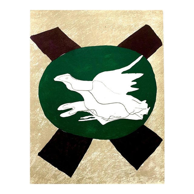 Georges Braque - Birds - Original Lithograph 1958 For Sale