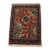 Fine Bidjar Rug 1’5” X 1’11” Red Wool Vintage Hand-Knotted Carpet For Sale