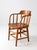 Vintage Oak Captain's Chair For Sale - Image 9 of 17