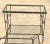 Black Mid Century Modern Black Iron Plant Stand For Sale - Image 8 of 8