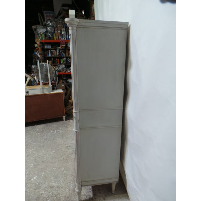 Gustavian Style Wardrobe For Sale - Image 10 of 15
