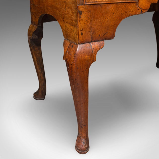 Antique Lowboy, English, Walnut, Correspondence, Scholar's Table, Georgian, 1760 For Sale - Image 12 of 12