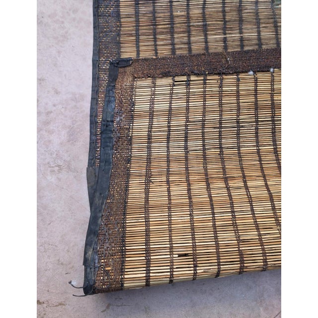 Mauritanian Tuareg Mat - 11.7 X 5.1 Ft For Sale - Image 4 of 6