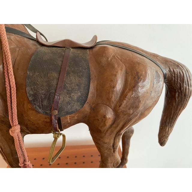 Mid-Century Modern 1960s Gallant Vintage Wooden Horse For Sale - Image 3 of 9