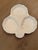 White Wedgewood Bone China Countryware 3 Section Hors d'Oeuvre Dish For Sale - Image 8 of 9