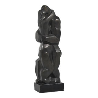 Irving Amen "The Embrace" Bronze Sculpture For Sale