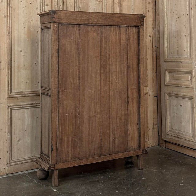 19th Century Renaissance Revival Stripped Oak Open Bookcase For Sale - Image 18 of 18
