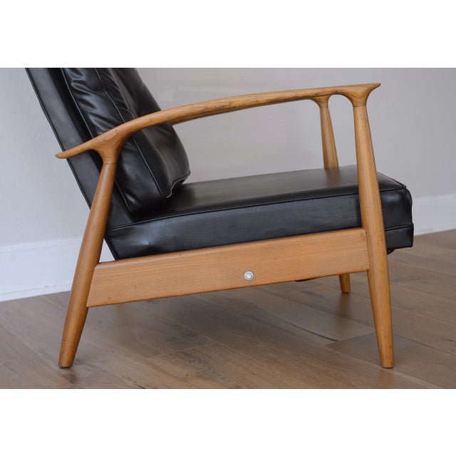 1950s MCM Milo Baughman for James Inc Reclining Lounge Chair For Sale - Image 17 of 18