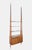 Floor-to-ceiling bookcase, italian design from the 70s, in wood, with three shelves and two drawers origin italy period...