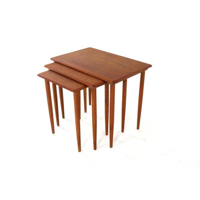 Danish Nesting Tables, Set of 3 For Sale - Image 14 of 14